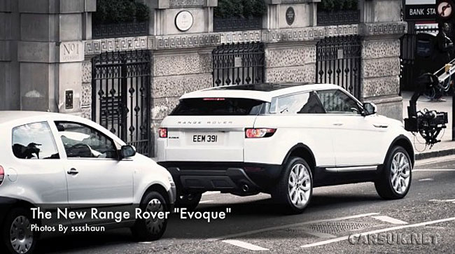 Range Rover Evoque in London'Spy' Photo Gallery