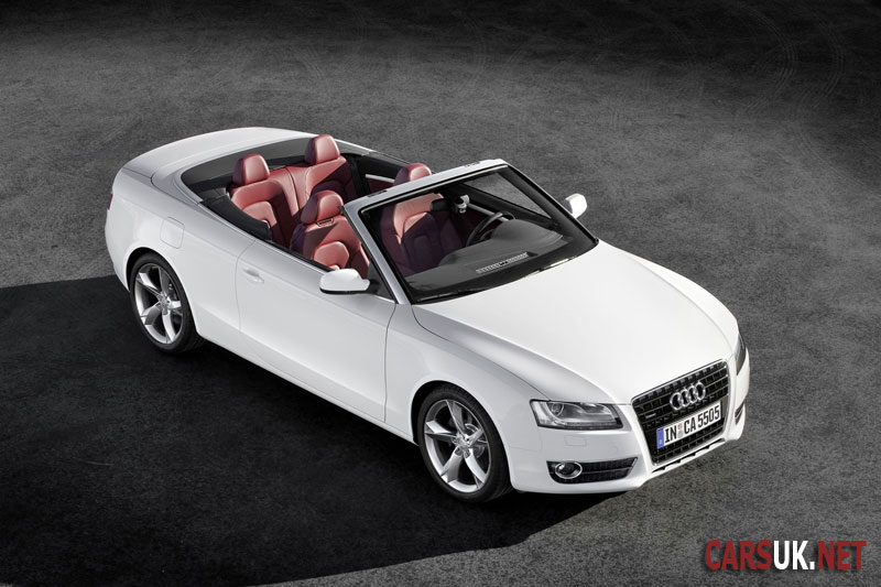 The stylish new Audi A5 Cabriolet for 2009