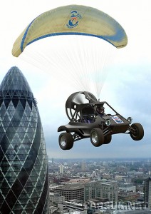 skycar The Parajet Skycar - Flying from London to Timbutu