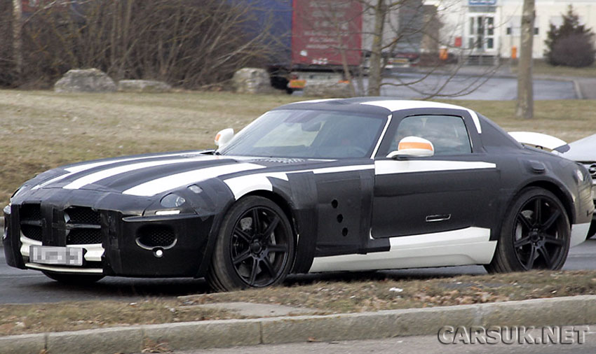 Mercedes SLC AMG Gullwing Caught testing and due in showrooms in 2010