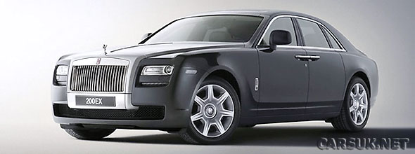  Motor show that their new car will be called the Rolls Royce Ghost