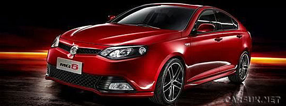 The new MG6 gets badged'Morris Garages'