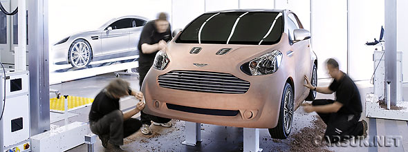 The Aston MArtin Cygnet Concept - an 'Urban' Aston Martin based on the Toyota iQ