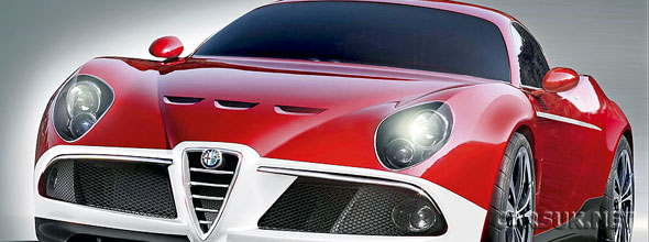 Alfa Romeo are planning a hard-core version of the 8C - the Alfa Romeo 8C GTA