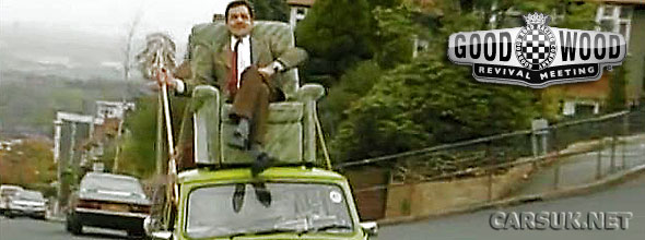 Rowan Atkinson as Mr Bean will feature at this year's Goodwood Revival
