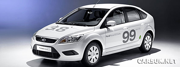Ford has revealed the 2010 Ford Focus ECOnetic at Frankfurt, 