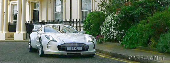Aston Martin One 77 White. The Aston Martin One-77 in