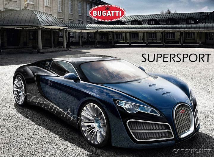 The first photo of the Bugatti Veyron Supersport click for bigger photo 