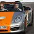 Electric Porsche Boxsters - 2 x RWD and 1 x 4WD at Michelin Challenge Bibendum