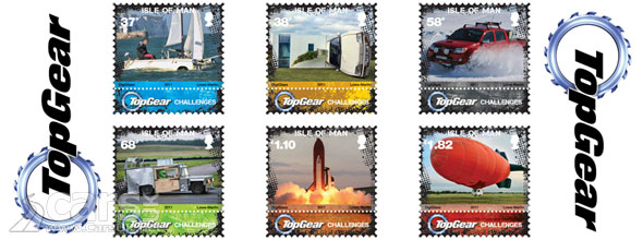 Top Gear Isle of Man Postage Stamps Top Gear Isle of Man Postage Stamps
