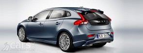 2012 Volvo V40 Rear view new Volvo V40