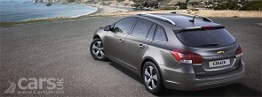 Chevrolet Cruze Estate Rear view of the new Chevrolet Cruze SW Estate
