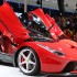 Photo of red LaFerrari on the Ferrari stand at 2013 Shanghai Motor Show