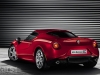 Alfa Romeo 4C production version in red rear 3/4 view image