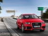 Audi RS Q3 front view on road image