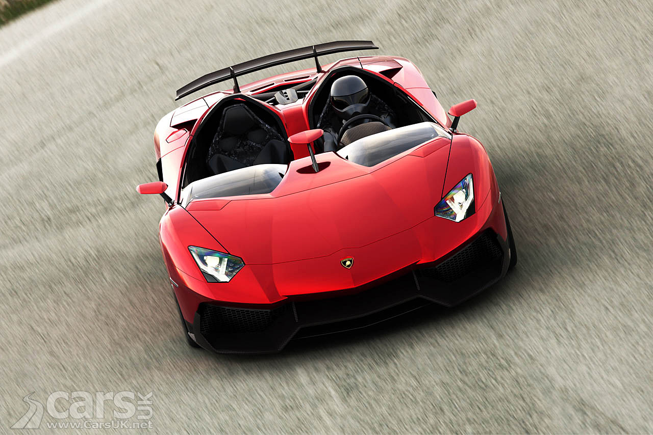 Wunderschne Lamborghini Aventador J Ebenbildnull