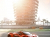 McLaren P1 Bahrain side view tower
