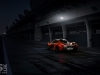 McLaren P1 Bahrain rear view in pits at night image