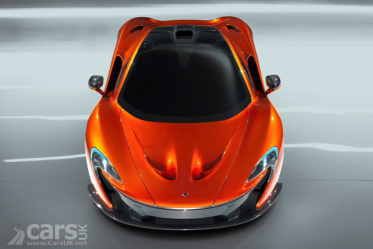 Mclaren p1 оранжевый