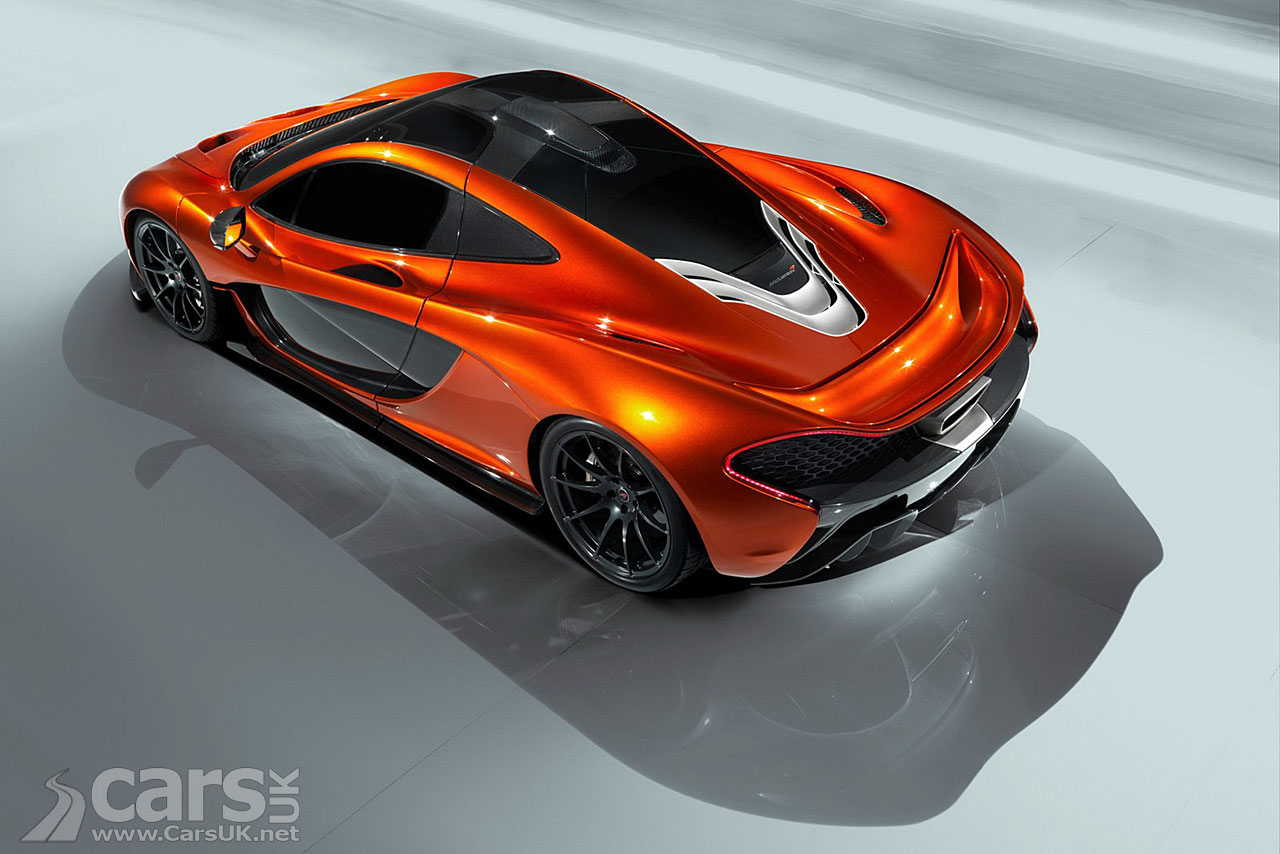 Mclaren p1 оранжевый