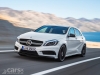 Mercedes A45 AMG front view on mountain road image