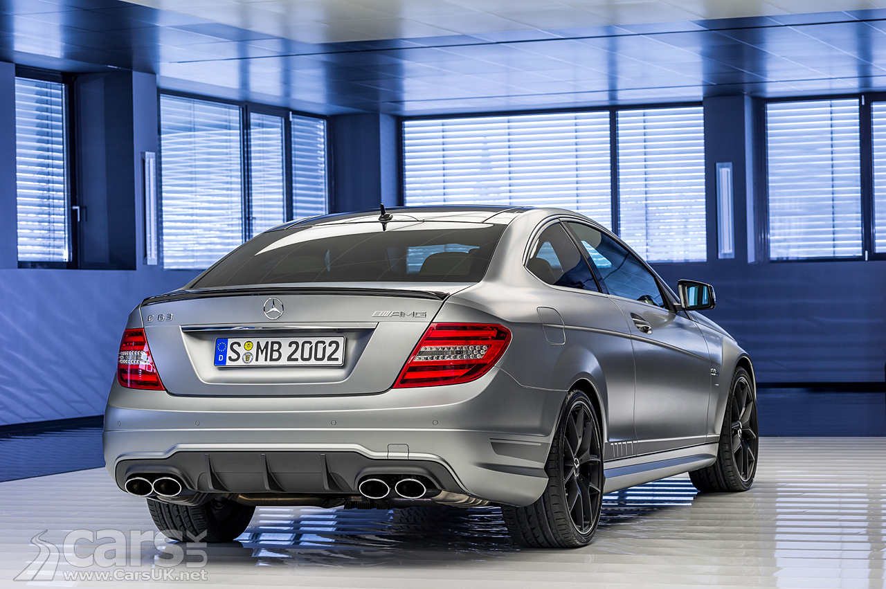 Mercedes C 63 AMG Edition 507 rear 3/4 image Mercedes C 63 AMG Edition 507 rear 3/4 image
