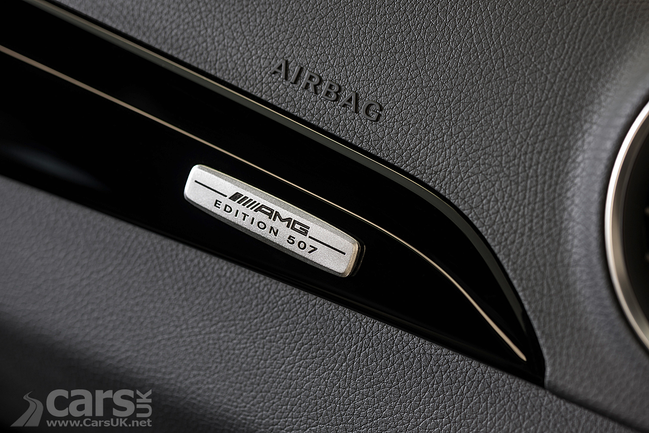 Mercedes C 63 AMG Edition 507 logo interior photo