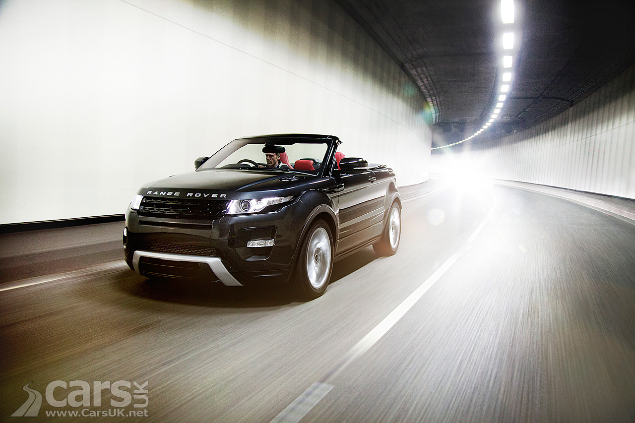 Range Rover Evoque Convertible revealed - deep under London (video ...