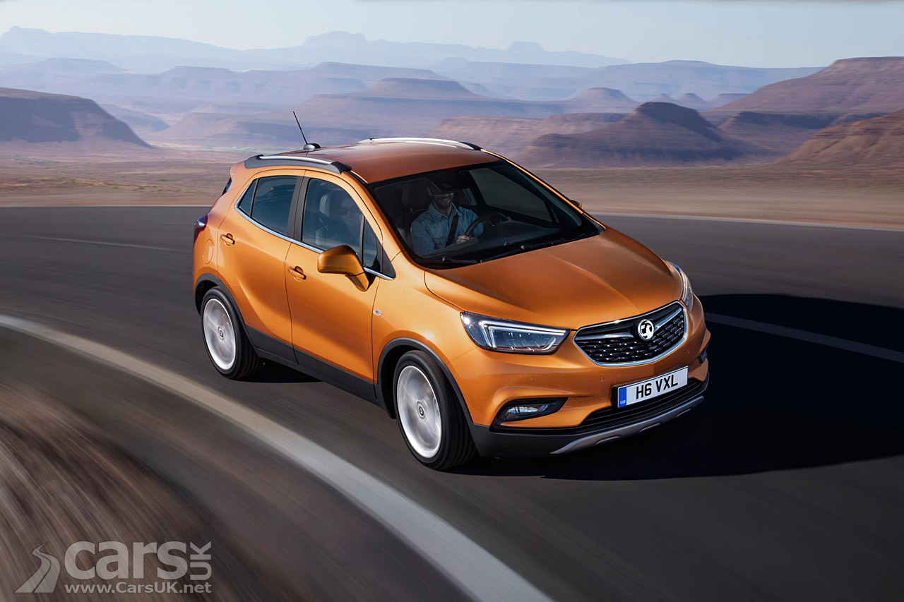 Vauxhall Mokka X a facelift for the Mokka with the 'X' Factor Cars UK