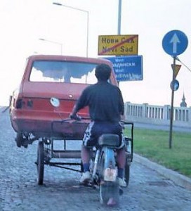 The always reliable Yugo!