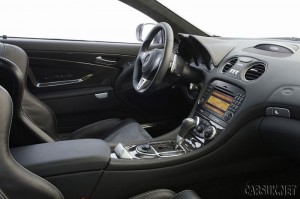 The disappointing bog-standard interior of the LS65 AMG Black Series