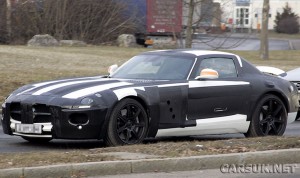 mercedes-slc-gullwing-spy Mercedes SLC AMG Gullwing - Caught testing and due in showrooms in 2010