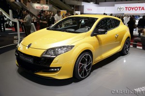 The Renault Megane RenaultSport (RS) becomes official at Geneva 2009