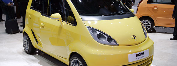 The Tata Nano Europe - expected to come to Europe as a sub £5k car