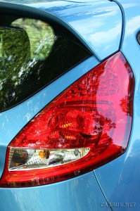 Ford Fiest ECOnetic rear cluster