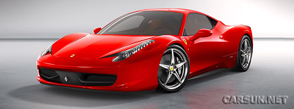 The first pictures of the new Ferrari 458 Italia