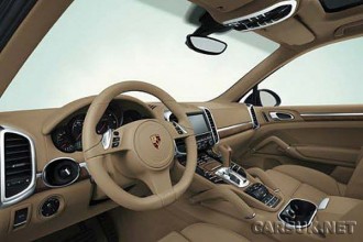 Porsche Cayenne 2011 interior photo leak The Porsche Cayenne 2011 interior photo leak