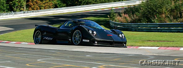The Zonda R Nurburgring