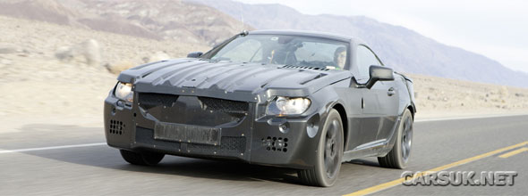 Mercedes SLK Magic Roof Spy Photo