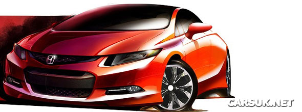 The 2011 Honda Civic Sketch
