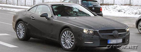 Mercedes SL 2012 Spy Photo