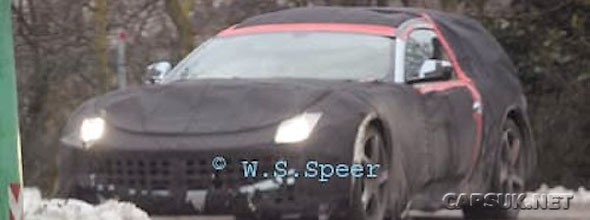 Ferrari 612 Shooting Brake Spy shot