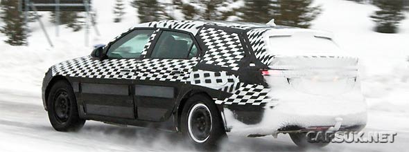 The 2011 Saab 9-5 SportCombi Spy