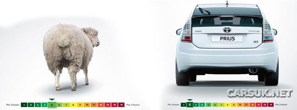 Toyota Prius Farting Sheep