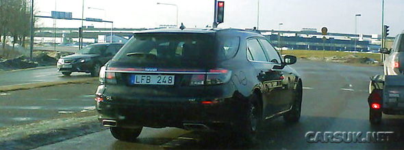 Saab 9-5 SportCombi Spy