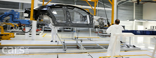 Aston Martin Production at Gaydon
