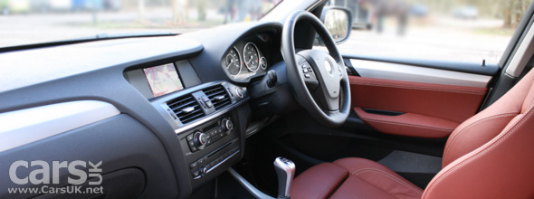 The BMW X3 now has a quality interior