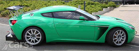 Aston Martin V12 Zagato at Nurburgring