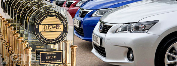 Lexus tops J.D. Power Survey 2011 - best car maker and best car for the IS