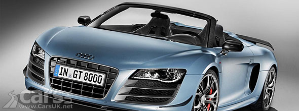 Audi R8 GT Spyder Video and extra photos